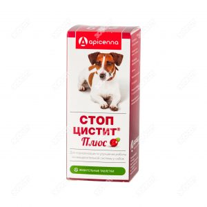 Стоп-Цистит плюс таблетки для собак, 20 шт. купить в дискаунтере товаров для животных Крокодильчик