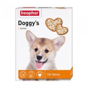Beaphar Doggy`s Junior Витамины для щенков, 150 шт. купить в дискаунтере товаров для животных Крокодильчик