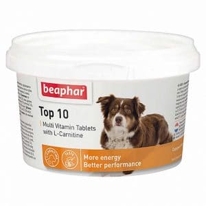 Beaphar Top 10 Витамины для собак купить в дискаунтере товаров для животных Крокодильчик