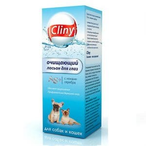 Cliny лосьон очищающий для глаз, 50 мл купить в дискаунтере товаров для животных Крокодильчик