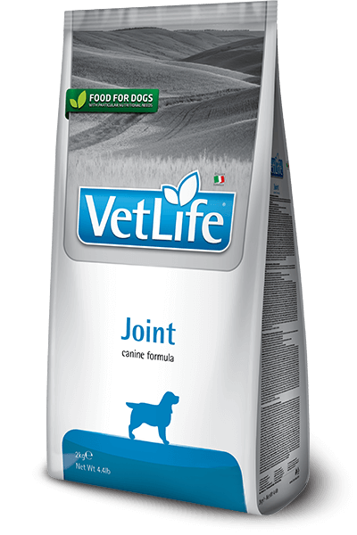 Farmina Vet Life Canine Joint диетическое питание для собак при заболеваниях опорно-двигательного аппарата купить в дискаунтере товаров для животных Крокодильчик