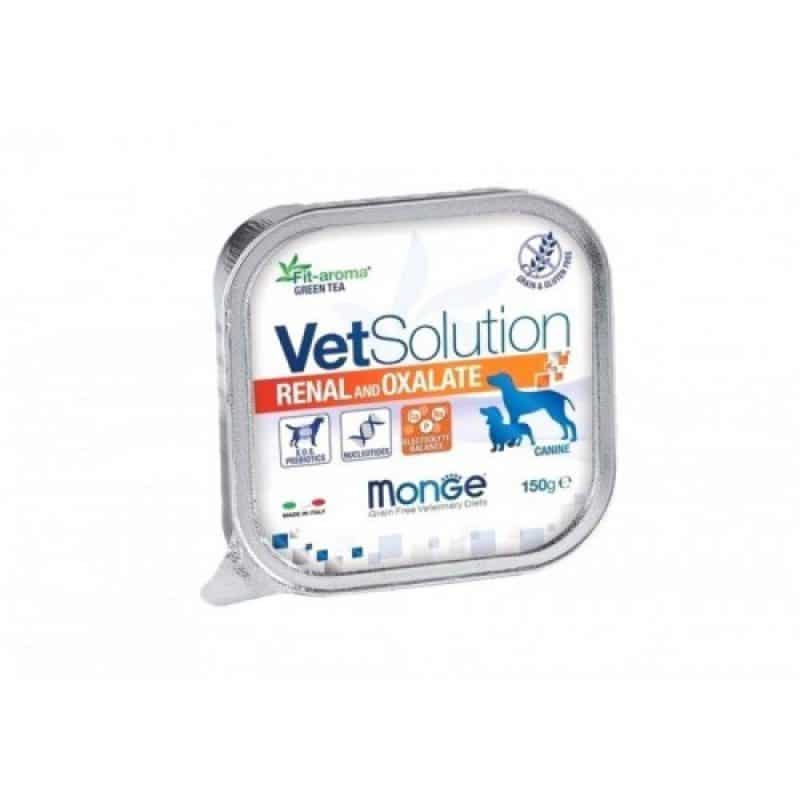 Monge VetSolution Dog диета Renal and Oxalate консервы для собак, 150 г купить в дискаунтере товаров для животных Крокодильчик
