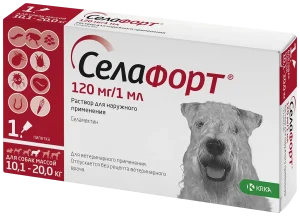 Селафорт для собак 10 - 20 кг купить в дискаунтере товаров для животных Крокодильчик в Москве