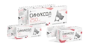 Синуксол таблетки для собак и кошек купить в дискаунтере товаров для животных Крокодильчик в Москве