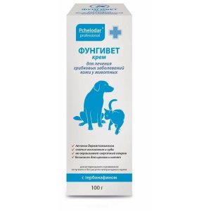 Фунгивет крем, 100 мл купить в дискаунтере товаров для животных Крокодильчик в Москве