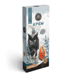 Secret крем-суп для кошек из лосося купить в дискаунтере товаров для животных Крокодильчик в Москве
